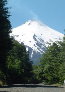 EL humeante Villarrica (Chile)<br>Foto: Graciela Paula Caldeiro