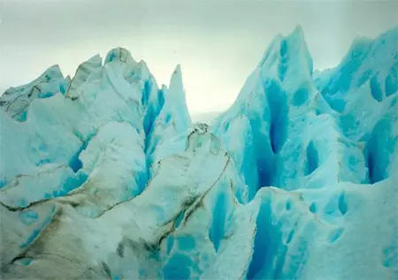 Sobre el Glaciar Perito Moreno