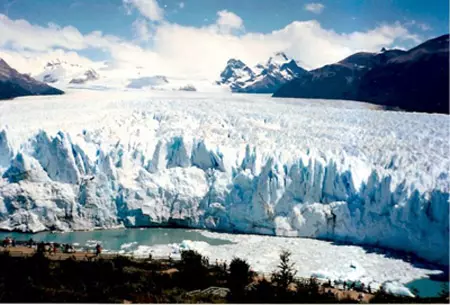 Vista panorámica del Glaciar Perito Moreno